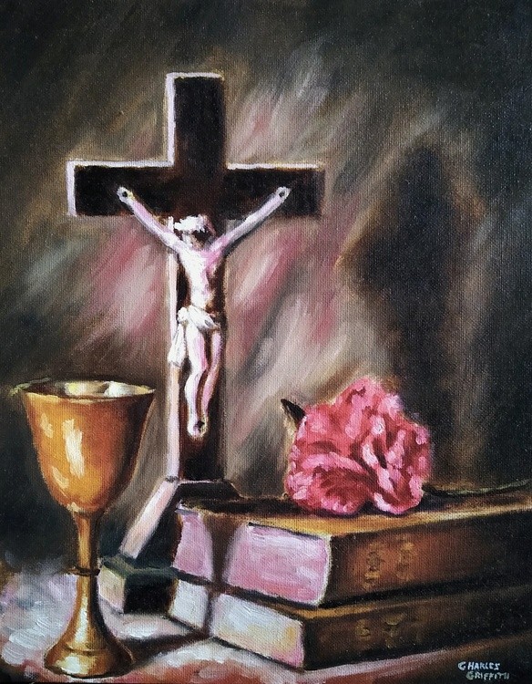 Still Life with Crucifix