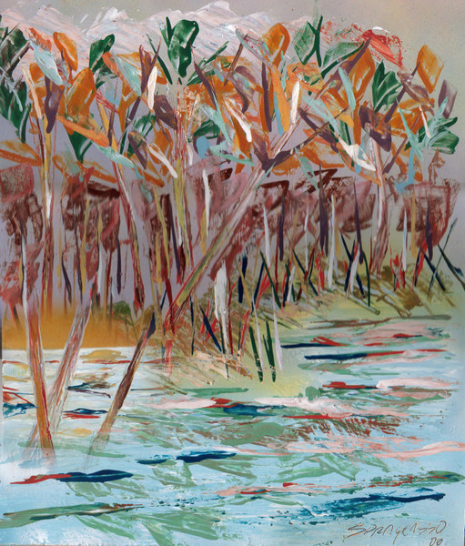 abstract forrest