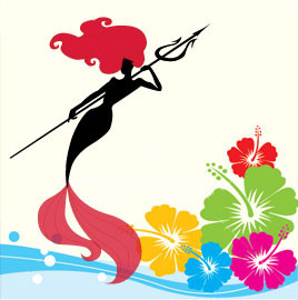 Hawaiian mermaid  