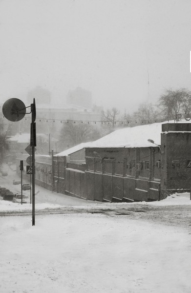 blizzard in pencil