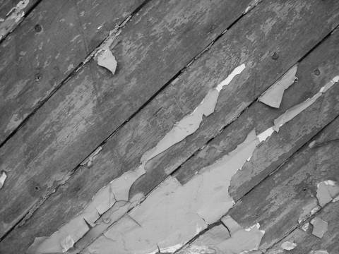 peeling paint