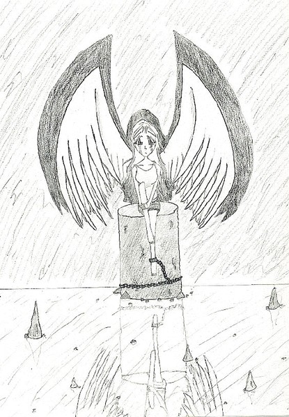 Angel in chains