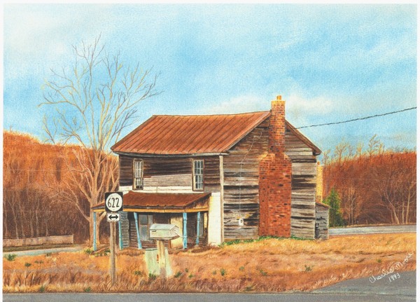 Jerdons Corner (Pastel)