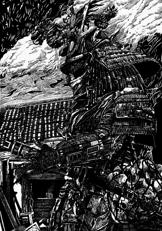 PredatorSamuraiPrint