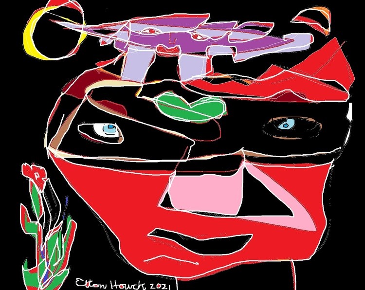 Hello-My name is JOE BIDEN--I'M WEARING MY MASK OF INDIFFERENCE....(C) 2021..ELTON HOUCK