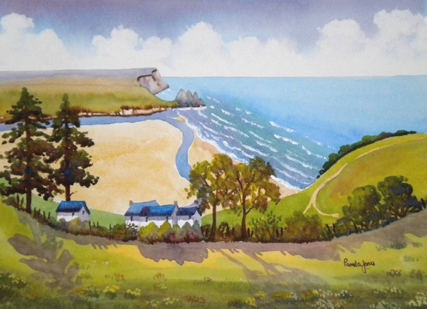 Three Cliffs Bay