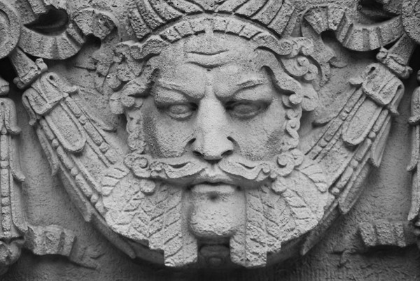 Neptune in stone