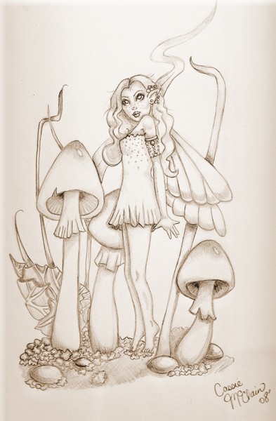 Mushroom fairy