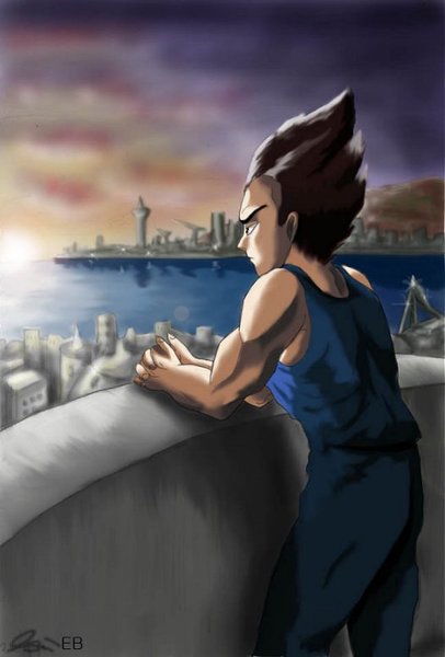 'Vegeta' - Photoshop First