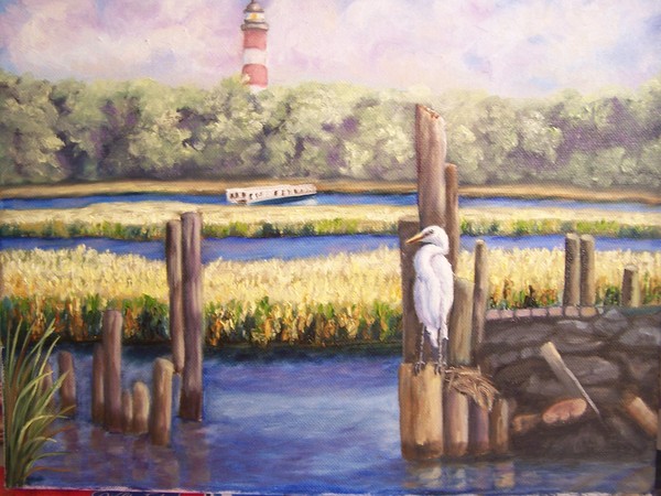 Chincoteague Lighthouse  SOLD