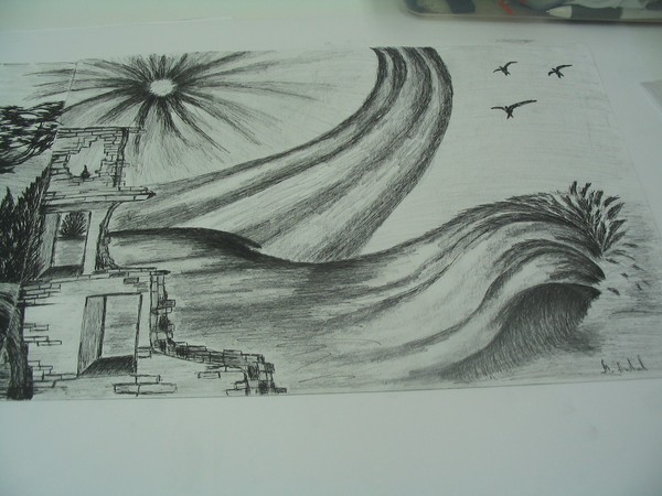 pencil practise at Coolidge 3
