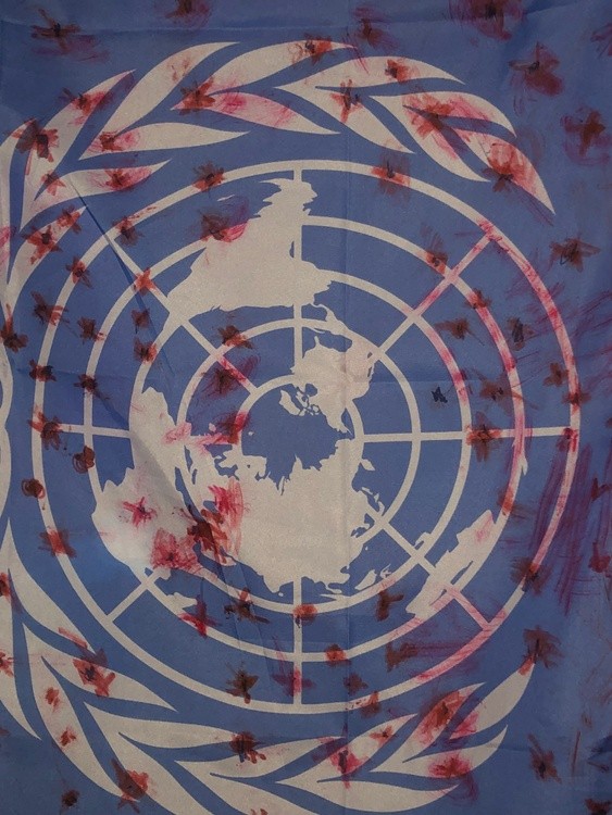United Nations flag