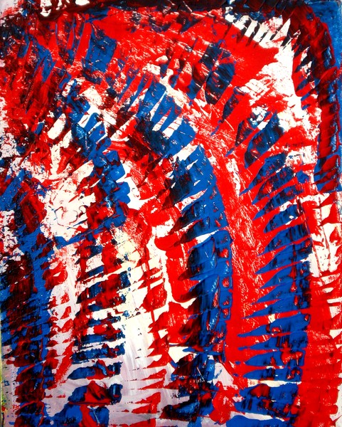 Red,Blue and White