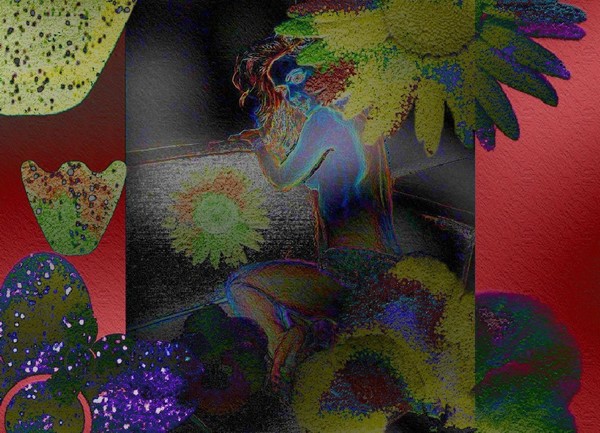 Woman flowers 22