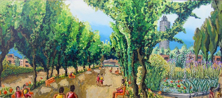 Gardens and parks in tel aviv city israel raphael perez life story article 
