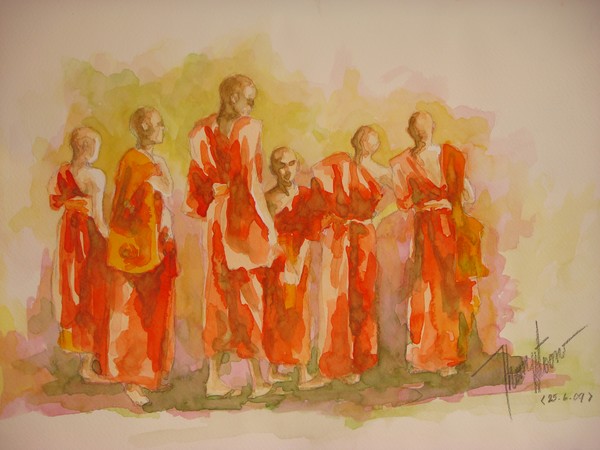Thai Monks