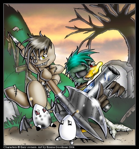 Axe Bob and Termoduck
