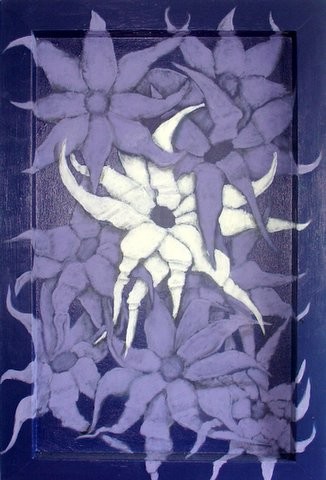 Lilac and White