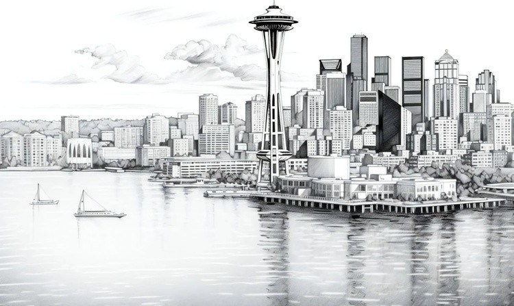 #SeattleWAblack&whitepencilKingkaps7il 1588xN