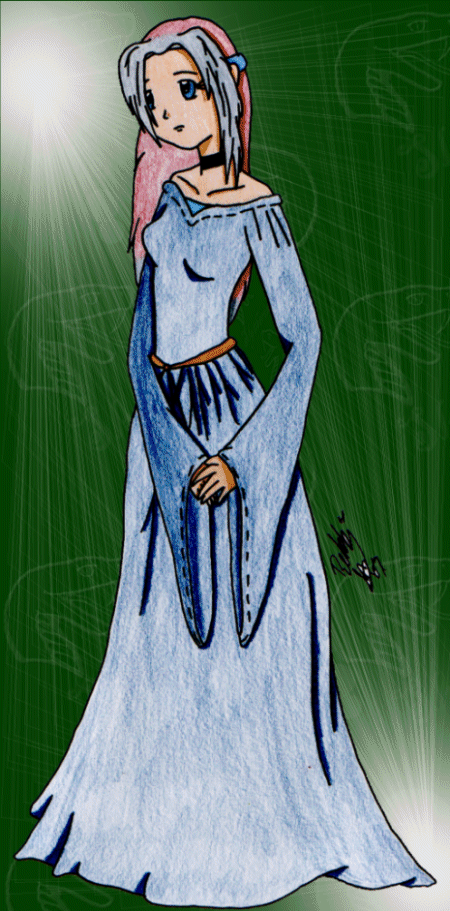 Tabaqui in her Yule Ball gown