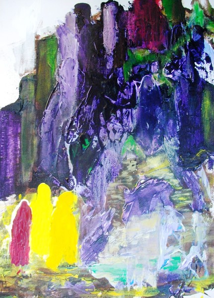 AT LAST THE PURPLE MOUNTAIN