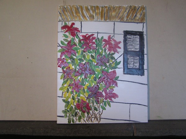side wall new house