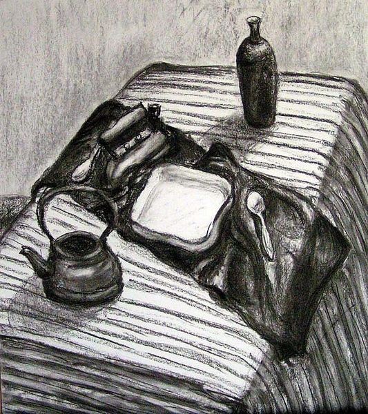 Still life with an iron