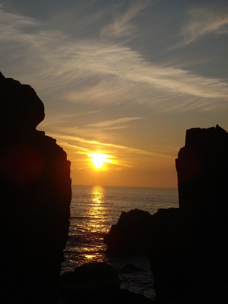 summer solstice, Hopeman, Scotland