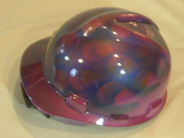 multi-colored flames in a candy apple coating 7