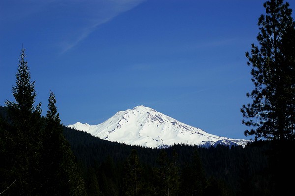 South Face of Mt. Shasta CA.