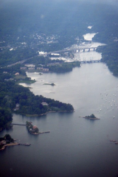 View From Airplane
