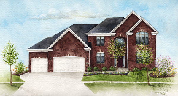 House portrait