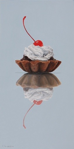 Reflections of a Chocolate tart by K Henderson