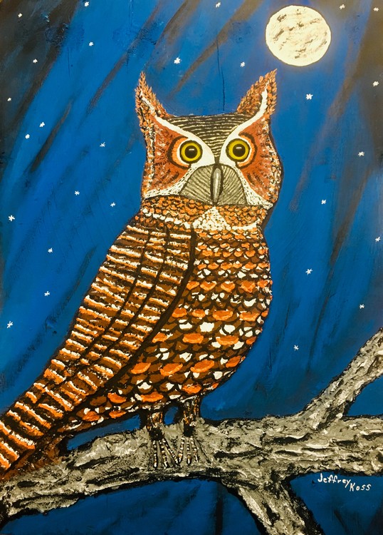 Woody The Great Horned Owl IMG 7353