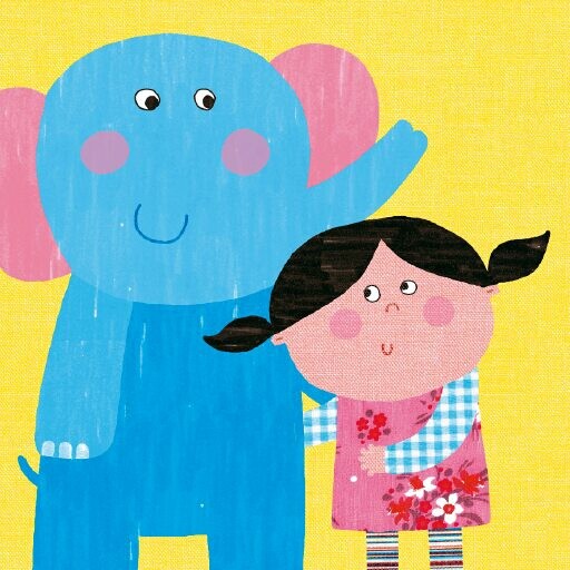 Elephant and Girl
