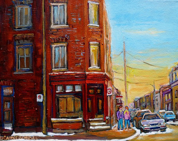 MONTREAL PAINTINGS SAINT HENRI