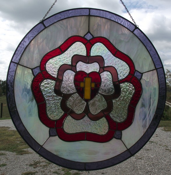 The Cross, Heart & Rose