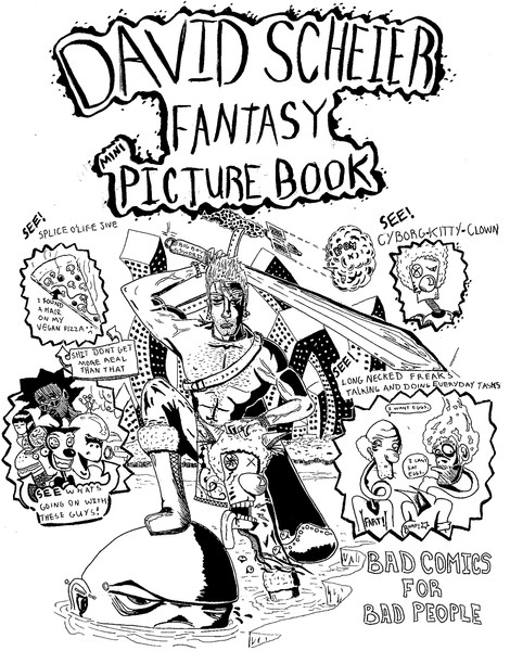 David Scheier Fantasy mini Picture Book