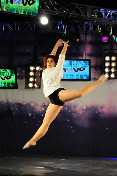 Ashlee's signature leap