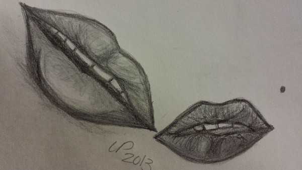 Lips.... holding back secrets