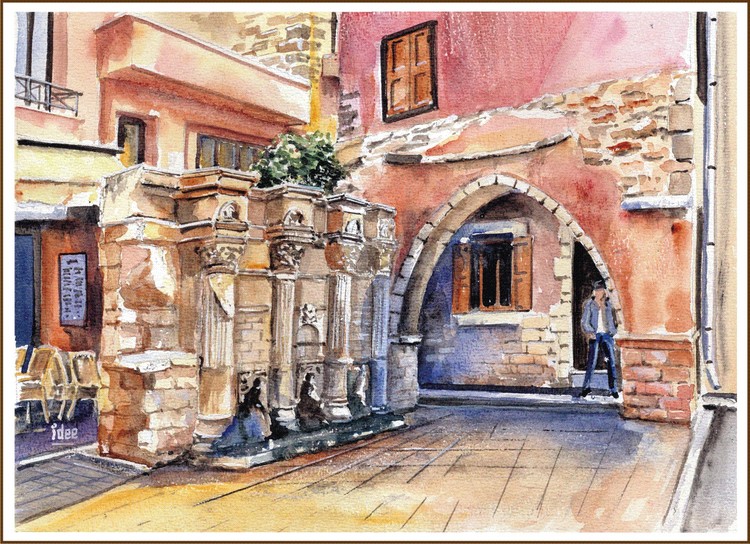 Age-old source in Rethymon (Crete)