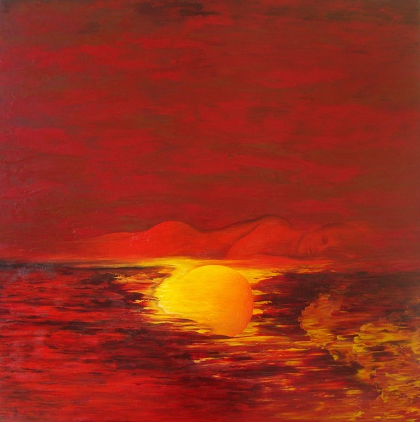 ECSTASY          36x36 in.       Oil on Canvas