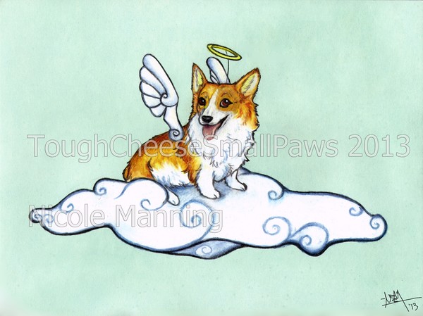 Charming Angel Corgi