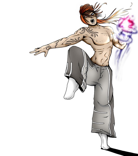 martial artist. 