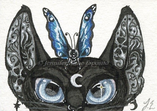 ACEO Moone Cat