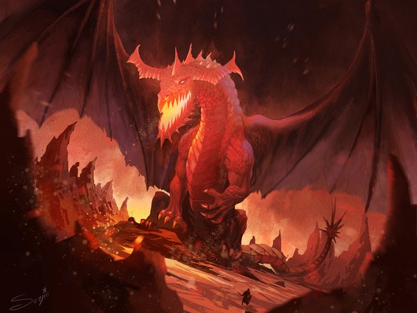 Red dragon