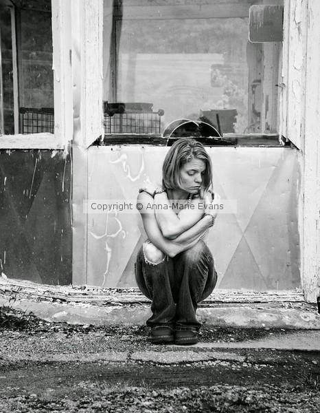 pensive.