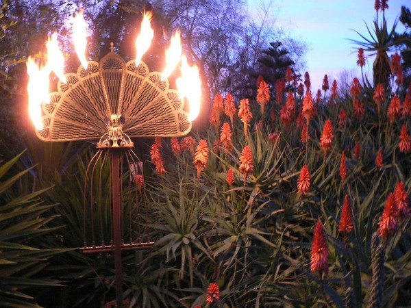 Propane Powered Fire Screen
