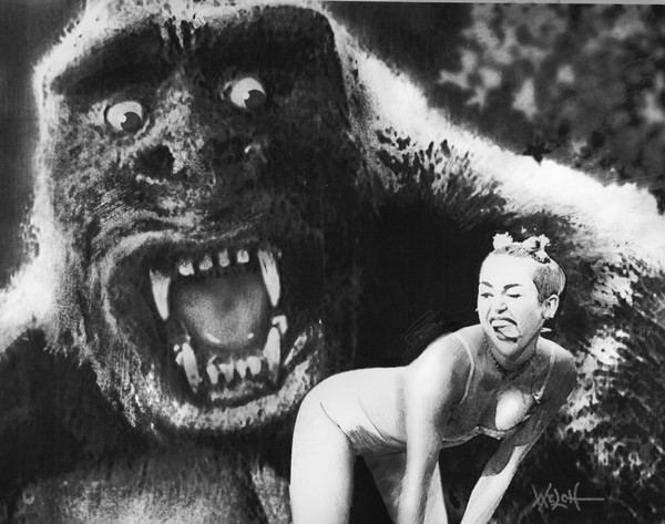 KING KONG VS MILEY CYRUS
