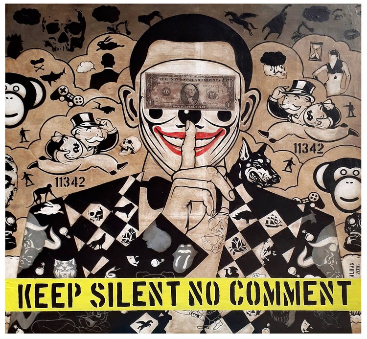 KEEP SILENT NO COMMENT by Albani Zul